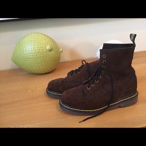 Vintage Doc Martens Boot size 4 leopard suede